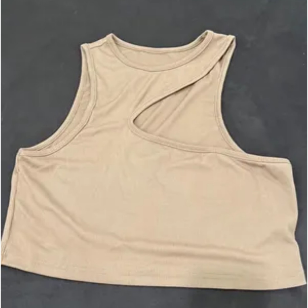 Cut Out Tank Top